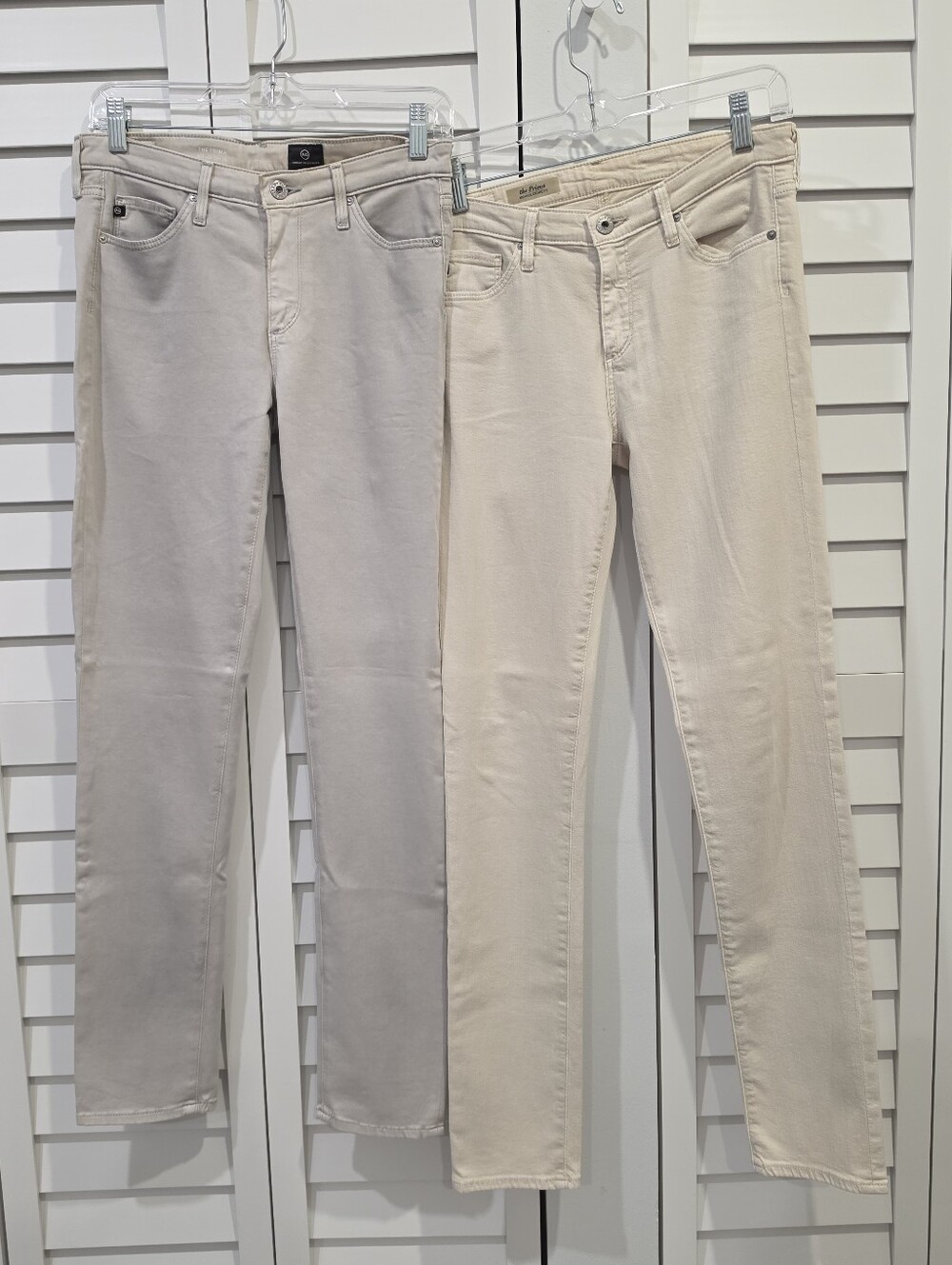 AG the Prima Mid-Rise Cigarette Jeans - Full Length Sz. 27 - 2 Pairs!